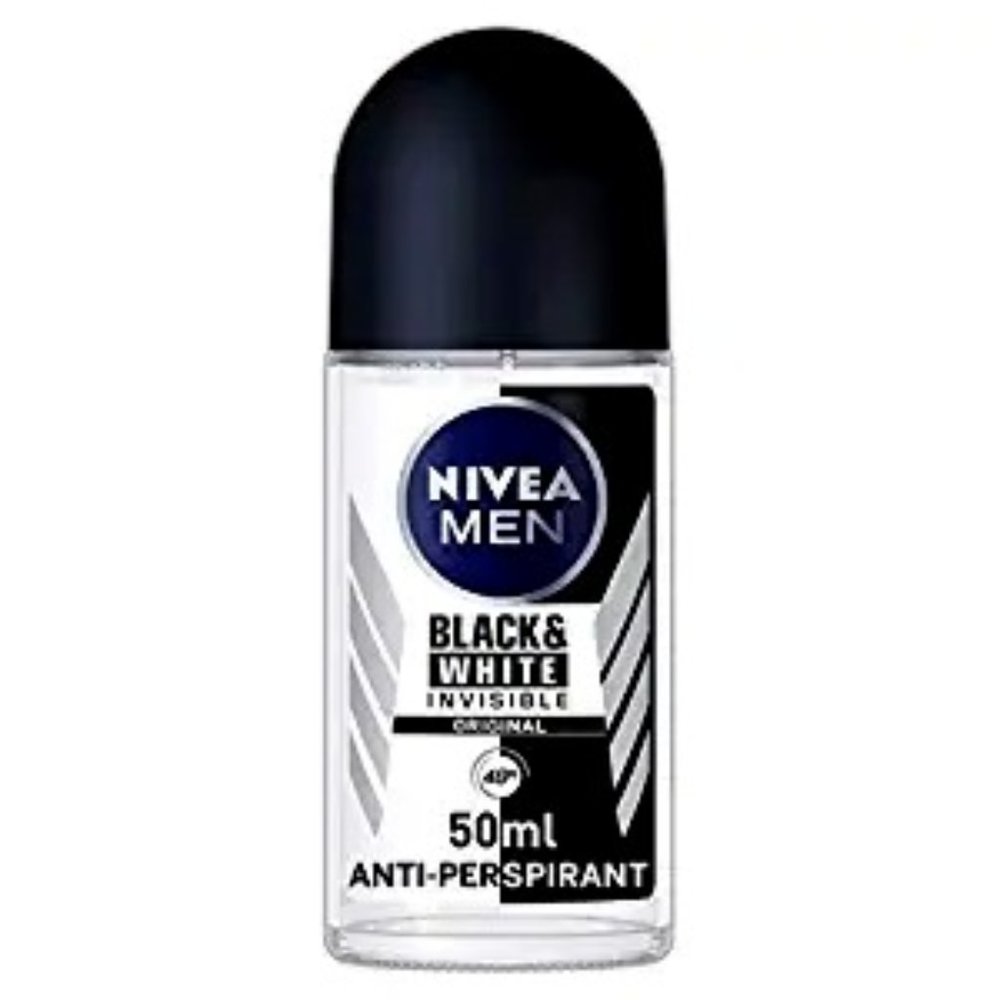 NIVEA 48 h Deodorant Roll-on Roll on Invisible for Black&white Anti Perspirant